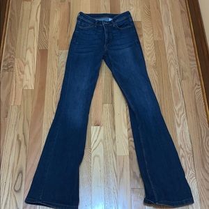 H&M mini flare jeans